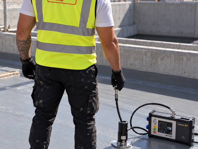 iComply consultant inspecting a building structure